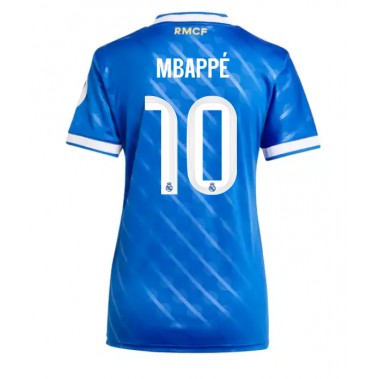 Real Madrid Kylian Mbappe #10 Koszulka Trzecia damskie 2025-26 Krótki Rękaw Real Madrid Kylian Mbappe #10 Koszulka Trzecia damskie 2025-26 Krótki Rękaw