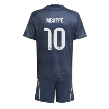 Real Madrid Kylian Mbappe #10 Koszulka Wyjazdowa dzieci 2025-26 Krótki Rękaw (+ krótkie spodenki) Real Madrid Kylian Mbappe #10 Koszulka Wyjazdowa dzieci 2025-26 Krótki Rękaw (+ krótkie spodenki)