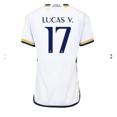 Real Madrid Lucas Vazquez #17 Koszulka Podstawowa damskie 2023-24 Krótki Rękaw