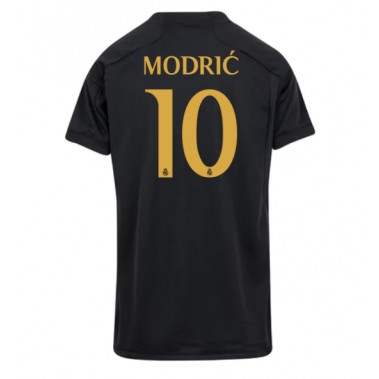 Real Madrid Luka Modric #10 Koszulka Trzecia damskie 2023-24 Krótki Rękaw