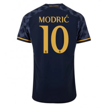 Real Madrid Luka Modric #10 Koszulka Wyjazdowa 2023-24 Krótki Rękaw