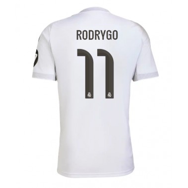 Real Madrid Rodrygo Goes #11 Koszulka Podstawowa 2025-26 Krótki Rękaw Real Madrid Rodrygo Goes #11 Koszulka Podstawowa 2025-26 Krótki Rękaw