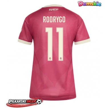 Real Madrid Rodrygo Goes #11 Koszulka Trzecia damskie 2026-27 Krótki Rękaw
