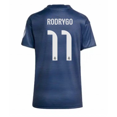Real Madrid Rodrygo Goes #11 Koszulka Wyjazdowa damskie 2025-26 Krótki Rękaw Real Madrid Rodrygo Goes #11 Koszulka Wyjazdowa damskie 2025-26 Krótki Rękaw