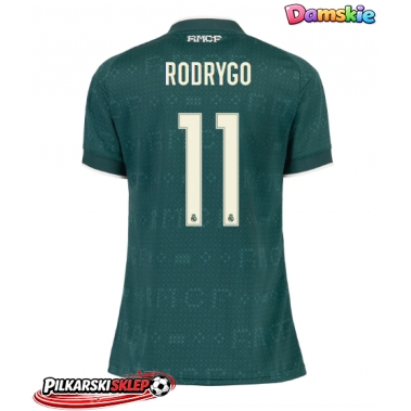 Real Madrid Rodrygo Goes #11 Koszulka Wyjazdowa damskie 2026-27 Krótki Rękaw
