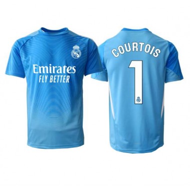Real Madrid Thibaut Courtois #1 Bramkarskie Koszulka Podstawowa 2025-26 Krótki Rękaw Real Madrid Thibaut Courtois #1 Bramkarskie Koszulka Podstawowa 2025-26 Krótki Rękaw