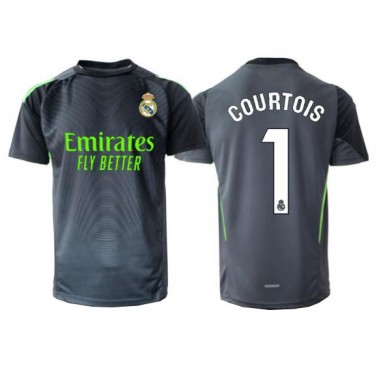 Real Madrid Thibaut Courtois #1 Bramkarskie Koszulka Trzecia 2025-26 Krótki Rękaw Real Madrid Thibaut Courtois #1 Bramkarskie Koszulka Trzecia 2025-26 Krótki Rękaw