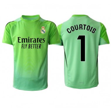Real Madrid Thibaut Courtois #1 Bramkarskie Koszulka Wyjazdowa 2025-26 Krótki Rękaw Real Madrid Thibaut Courtois #1 Bramkarskie Koszulka Wyjazdowa 2025-26 Krótki Rękaw