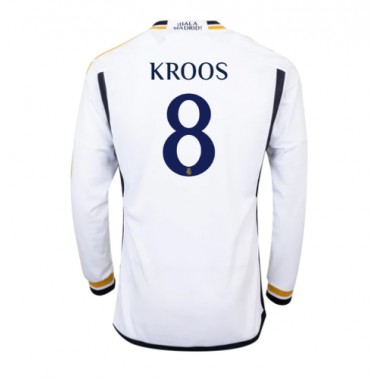 Real Madrid Toni Kroos #8 Koszulka Podstawowa 2023-24 Długi Rękaw
