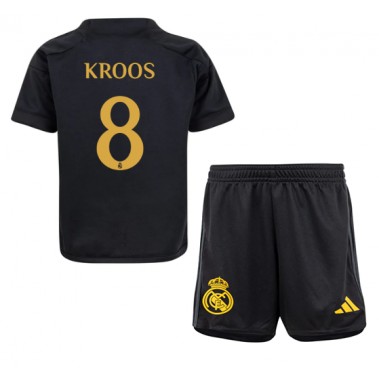 Real Madrid Toni Kroos #8 Koszulka Trzecia dzieci 2023-24 Krótki Rękaw (+ krótkie spodenki)