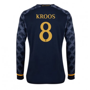 Real Madrid Toni Kroos #8 Koszulka Wyjazdowa 2023-24 Długi Rękaw