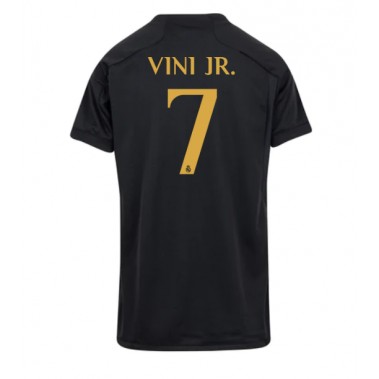 Real Madrid Vinicius Junior #7 Koszulka Trzecia damskie 2023-24 Krótki Rękaw