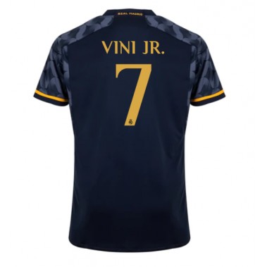 Real Madrid Vinicius Junior #7 Koszulka Wyjazdowa 2023-24 Krótki Rękaw