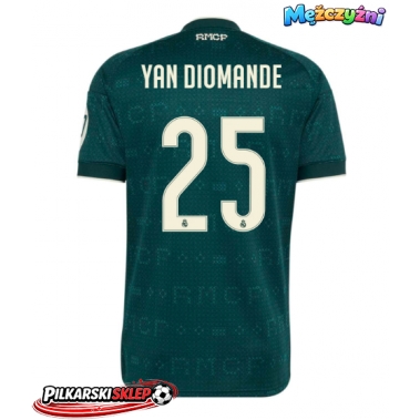 Real Madrid Yan Diomande #25 Koszulka Wyjazdowa 2026-27 Krótki Rękaw
