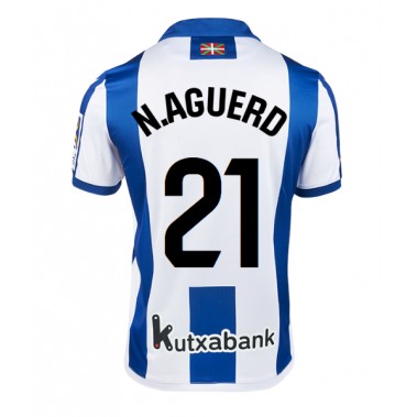 Real Sociedad Nayef Aguerd #21 Koszulka Podstawowa 2024-25 Krótki Rękaw Real Sociedad Nayef Aguerd #21 Koszulka Podstawowa 2024-25 Krótki Rękaw