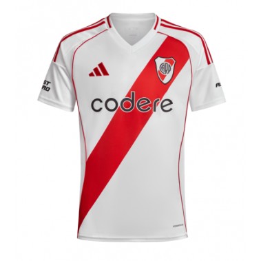 River Plate Koszulka Podstawowa 2024-25 Krótki Rękaw