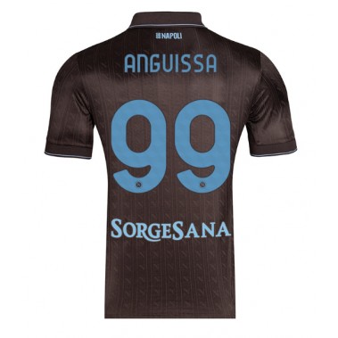 SSC Napoli Frank Anguissa #99 Koszulka Trzecia 2025-26 Krótki Rękaw