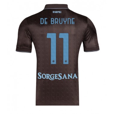 SSC Napoli Kevin De Bruyne #11 Koszulka Trzecia 2025-26 Krótki Rękaw