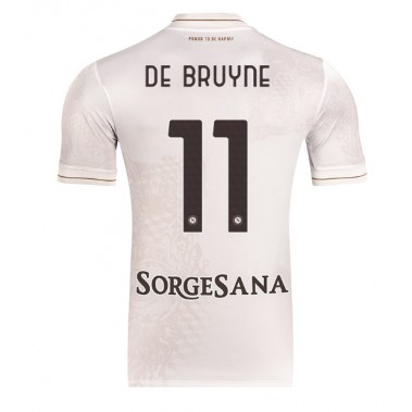 SSC Napoli Kevin De Bruyne #11 Koszulka Wyjazdowa 2025-26 Krótki Rękaw