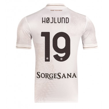 SSC Napoli Rasmus Hojlund #19 Koszulka Wyjazdowa 2025-26 Krótki Rękaw SSC Napoli Rasmus Hojlund #19 Koszulka Wyjazdowa 2025-26 Krótki Rękaw