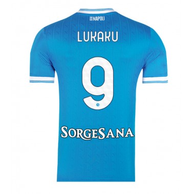 SSC Napoli Romelu Lukaku #9 Koszulka Podstawowa 2025-26 Krótki Rękaw SSC Napoli Romelu Lukaku #9 Koszulka Podstawowa 2025-26 Krótki Rękaw