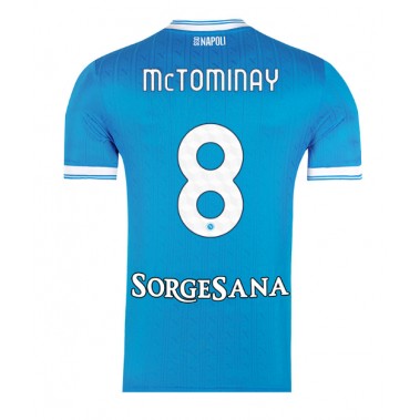 SSC Napoli Scott McTominay #8 Koszulka Podstawowa 2025-26 Krótki Rękaw