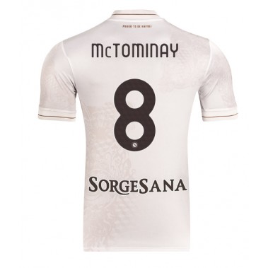 SSC Napoli Scott McTominay #8 Koszulka Wyjazdowa 2025-26 Krótki Rękaw SSC Napoli Scott McTominay #8 Koszulka Wyjazdowa 2025-26 Krótki Rękaw