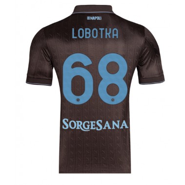 SSC Napoli Stanislav Lobotka #68 Koszulka Trzecia 2025-26 Krótki Rękaw