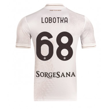 SSC Napoli Stanislav Lobotka #68 Koszulka Wyjazdowa 2025-26 Krótki Rękaw SSC Napoli Stanislav Lobotka #68 Koszulka Wyjazdowa 2025-26 Krótki Rękaw
