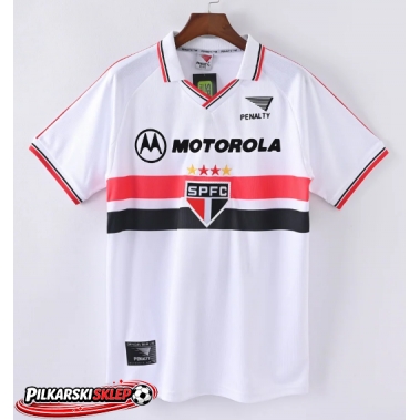 Sao Paulo 2000 Koszulka Retro Podstawowa Krótki Rękaw