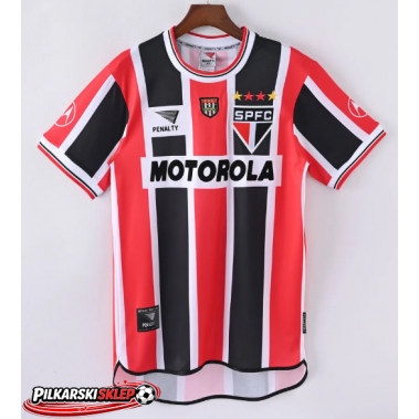 Sao Paulo 2000 Koszulka Retro Wyjazdowa Krótki Rękaw