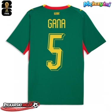 Senegal Idrissa Gueye #5 Koszulka Wyjazdowa MŚ 2026 Krótki Rękaw