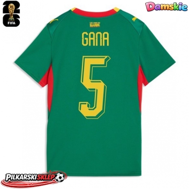 Senegal Idrissa Gueye #5 Koszulka Wyjazdowa damskie MŚ 2026 Krótki Rękaw