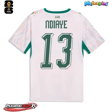 Senegal Iliman Ndiaye #13 Koszulka Podstawowa MŚ 2026 Krótki Rękaw