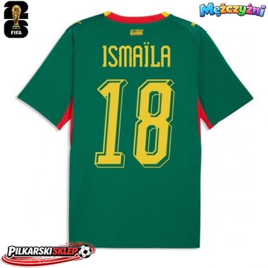 Senegal Ismaila Sarr #18 Koszulka Wyjazdowa MŚ 2026 Krótki Rękaw