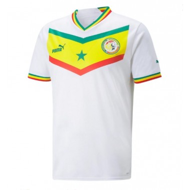 Senegal Koszulka Podstawowa MŚ 2022 Krótki Rękaw