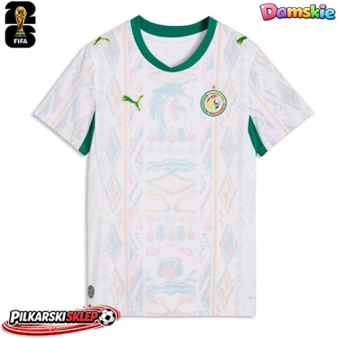 Senegal Koszulka Podstawowa damskie MŚ 2026 Krótki Rękaw