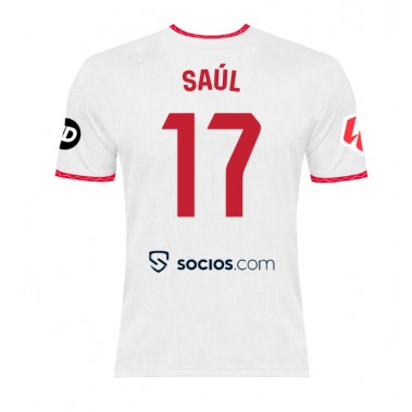 Sevilla Saul Niguez #17 Koszulka Podstawowa 2024-25 Krótki Rękaw