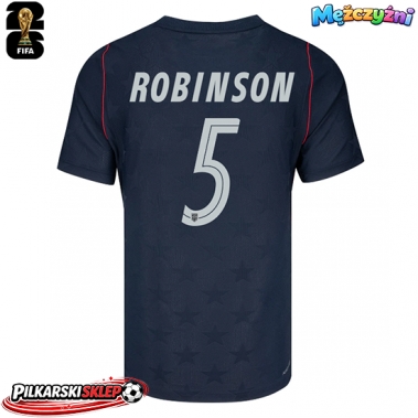 Stany Zjednoczone Antonee Robinson #5 Koszulka Wyjazdowa MŚ 2026 Krótki Rękaw