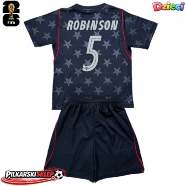 Stany Zjednoczone Antonee Robinson #5 Koszulka Wyjazdowa dzieci MŚ 2026 Krótki Rękaw (+ krótkie spodenki)