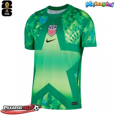 Stany Zjednoczone Bramkarskie Koszulka Podstawowa MŚ 2026 Krótki Rękaw