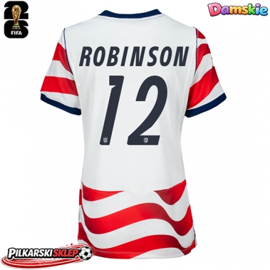 Stany Zjednoczone Miles Robinson #12 Koszulka Podstawowa damskie MŚ 2026 Krótki Rękaw