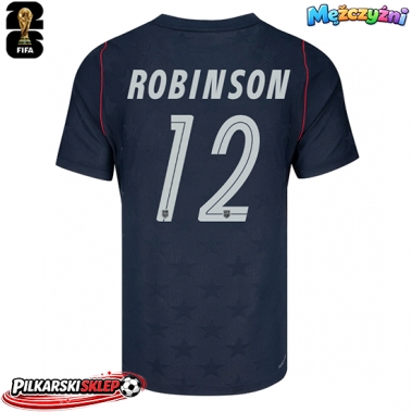 Stany Zjednoczone Miles Robinson #12 Koszulka Wyjazdowa MŚ 2026 Krótki Rękaw