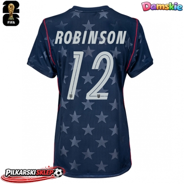 Stany Zjednoczone Miles Robinson #12 Koszulka Wyjazdowa damskie MŚ 2026 Krótki Rękaw