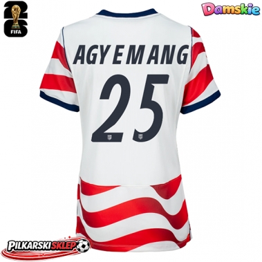 Stany Zjednoczone Patrick Agyemang #25 Koszulka Podstawowa damskie MŚ 2026 Krótki Rękaw