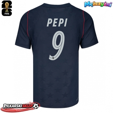 Stany Zjednoczone Ricardo Pepi #9 Koszulka Wyjazdowa MŚ 2026 Krótki Rękaw