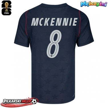 Stany Zjednoczone Weston McKennie #8 Koszulka Wyjazdowa MŚ 2026 Krótki Rękaw
