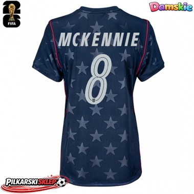 Stany Zjednoczone Weston McKennie #8 Koszulka Wyjazdowa damskie MŚ 2026 Krótki Rękaw