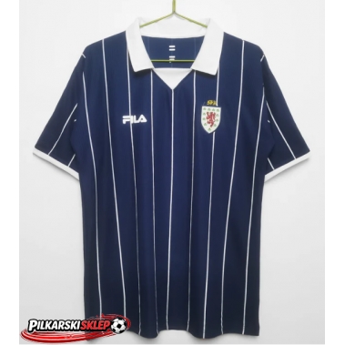 Szkocja 2002 Koszulka Retro Podstawowa Krótki Rękaw