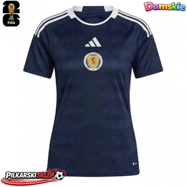 Szkocja Koszulka Podstawowa damskie MŚ 2026 Krótki Rękaw